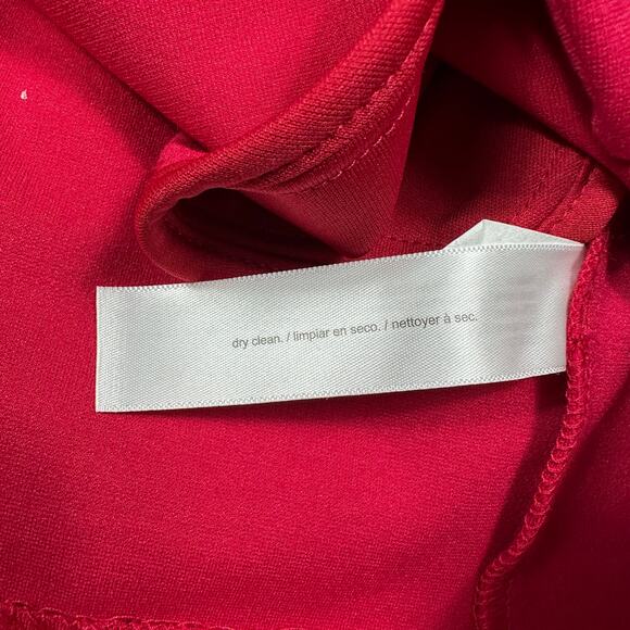 Eloquii Red Power Statement Corporate Glam Single Button Workwear Blazer Plus 24 - Picture 7 of 14